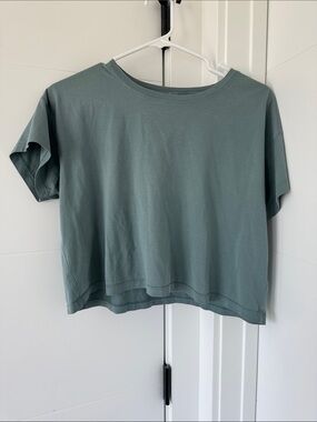 lululemon athletica all yours cotton Cropped Tee